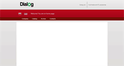 Desktop Screenshot of dialoginvest.com